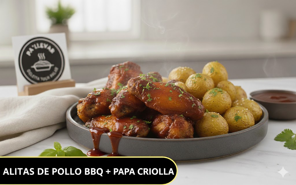 alitas pollo y papa criolla 1